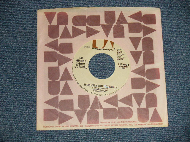 画像1: THE VENTURES - A) THEME FROM THE CHARLIE'S ANGELS  B) THEME FROM STARSKY & HUTCH (MINT/MINT)/ 1977 US AMERICA ORIGINAL Used 7" SINGLE 