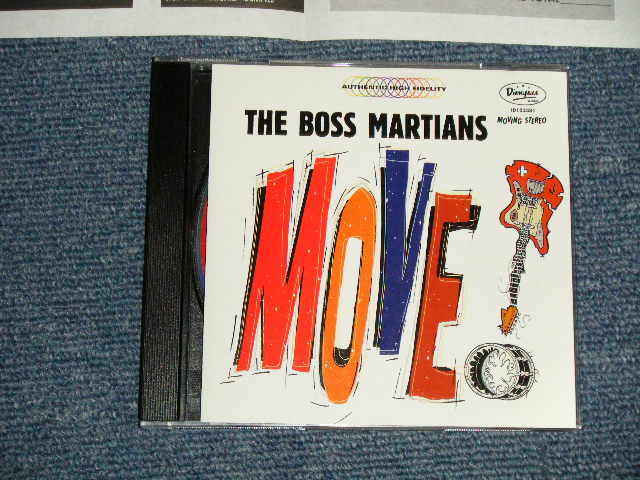 画像1: THE BOSS MARTIANS - MOVE (NEO-SURF GARAGE Vocal & Inst)  (MINT-/MINT) / 2001 US AMERICA ORIGINAL Used CD 