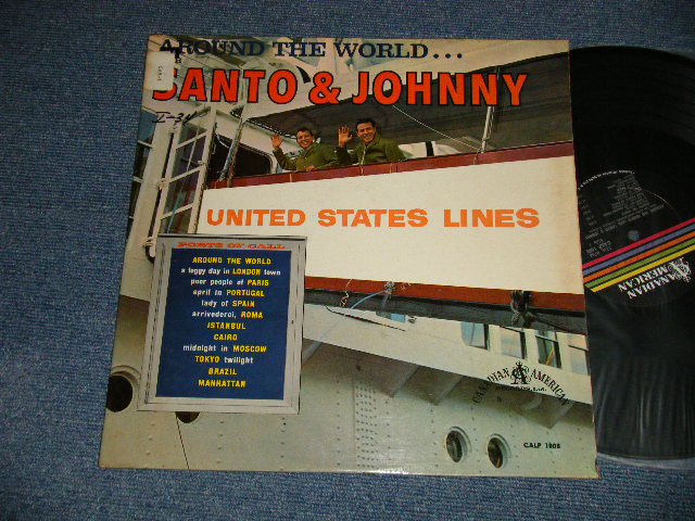 画像1: SANTO & JOHNNY - AROUND THE WORLD (Ex++, Ex/Ex++ SWOFC,SWOBC) / 1962 US AMERICA ORIGINAL MONO Used LP 