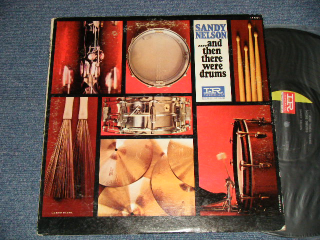 画像1: SANDY NELSON - ...AND THEN THERE WERE DRUMS (Ex/Ex+ Looks:VG++, Ex++)  / 1966 Version US AMERICA "BLACK with GREEN Label" "And Press Cover" MONO Used LP