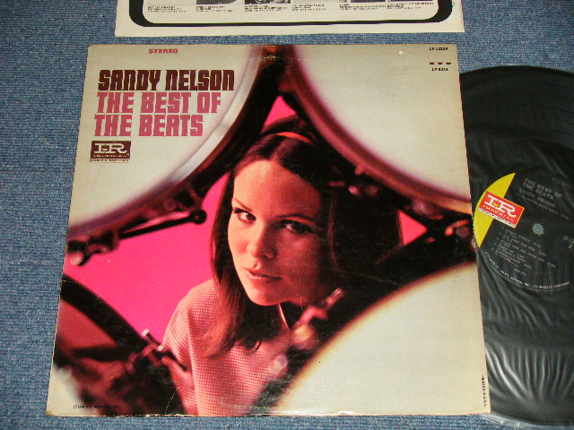 画像1: SANDY NELSON - THE BEST OF THE BEATS (Ex+/Ex++) / 1966 Version US AMERICA "BLACK with GREEN Label" STEREO Used LP