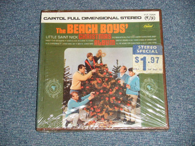 画像1: The BEACH BOYS - CHRISTMAS ALBUM (SEALED) / 1964 US AMERICA ORIGINAL STEREO "BRAND NEW SEALED" REEL-TO-REEL 