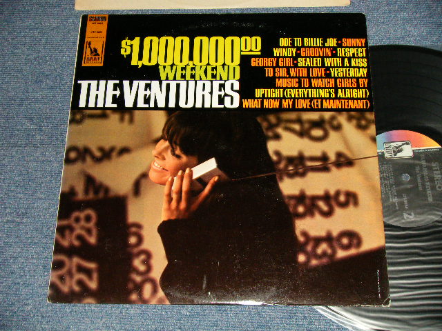 画像1: THE VENTURES - $1,000,000.00 WEEKEND (Ex++/MINT-, Ex+++) / 1968 US AMERICA ORIGINAL STEREO Used LP
