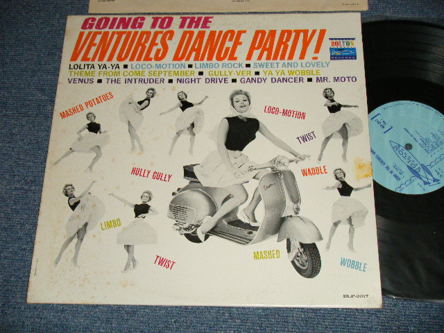 画像1: THE VENTURES - GOING TO THE VENTURES PARTY (Matrix # A) BLP-2017-1-1B  B) BLP-2017-2-1A ) (Ex++/Ex+++) / 1962 US AMERICA ORIGINAL "Light BLUE Label" RELEASE VERSION MONO Used LP 