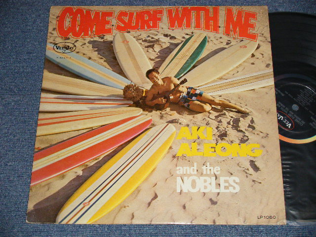 画像1: AKI ALEONG AND THE NOBLES - COME SURF WITH ME(Ex++/Ex+ Looks:Ex++) / 1963 US AMERICA ORIGINAL MONO Used LP