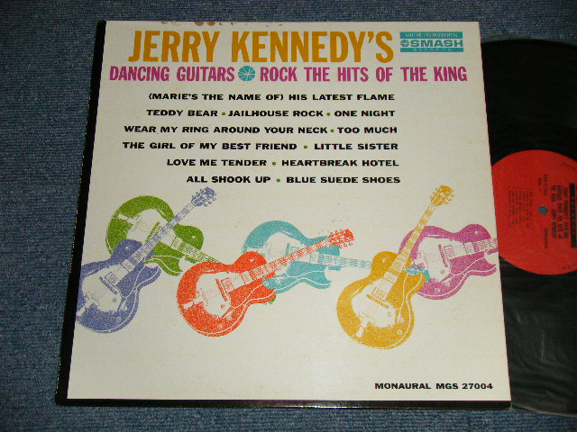 画像1: JERRY KENNEDY - DANCING GUITARS / ROCK THE HITS OF THE KING (Ex+/Ex+++) / 1962 US AMERICA ORIGINAL MONO used LP 