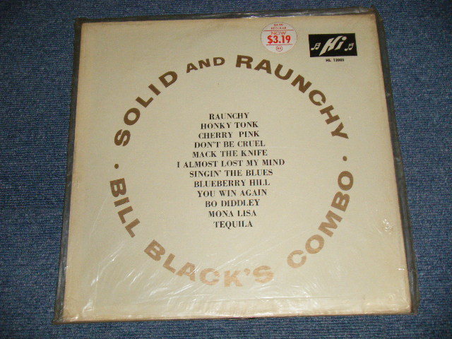 画像1: BILL BLACK'S COMBO - SOLID AND RAUNCHY (SEALED) / 1960 US AMERICA ORIGINAL MONO "BRAND NEW SEALED" LP 
