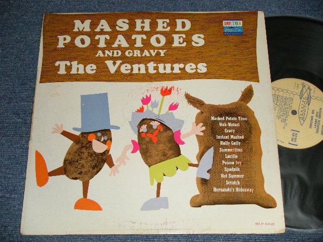 画像1: THE VENTURES - MASHED POTATOES AND GRAVY (Ex/Ex++ Looks:Ex WOFC, STPOBC,  TAPE SEAM) / 1962 US AMERICA ORIGINAL "PROMO / AUDITION Label" MONO Used LP 