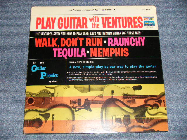 画像1: THE VENTURES - PLAY GUITAR WITH THE VENTURES (SEALED EDSP) / 1965 US AMERICA ORIGINAL? "BRAND NEW SEALED" LP 