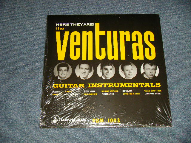 画像1: The VENTURAS - HERE THEY ARE! : GUITAR INSTRUMENTALS (SEALED) / US AMERICA REISSUE "BRAND NEW SEALED" LP
