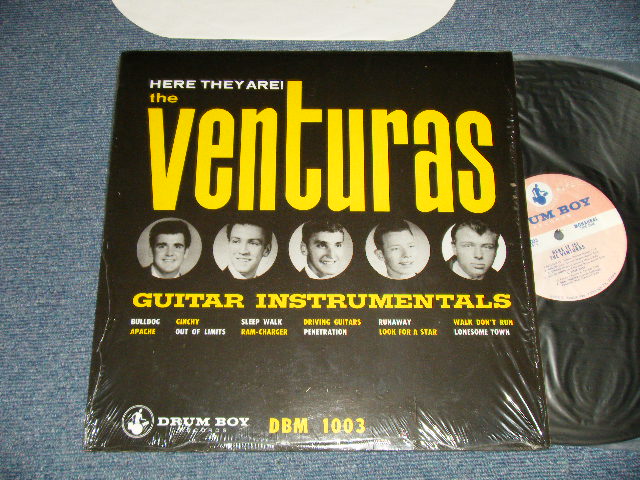 画像1: The VENTURAS - HERE THEY ARE! : GUITAR INSTRUMENTALS (MINT/MINT-) / US AMERICA REISSUE UsedLP