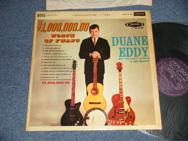画像1: DUANE EDDY - $1,000,000.00 WORTH OF TWANG (Ex/Ex+ Looks:Ex++) / 1961 UK ENGLAND ORIGINAL MONO Used LP 