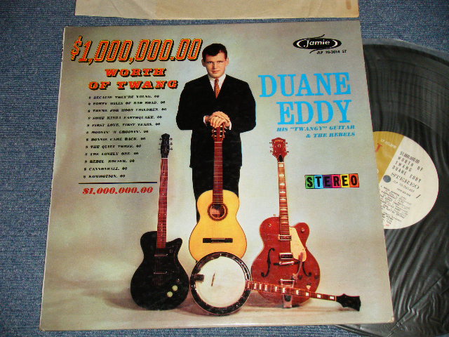 画像1: DUANE EDDY - $1,000,000.00 WORTH OF TWANG (Ex++/Ex+++) / 1960 US AMERICA ORIGINAL STEREO Used LP 