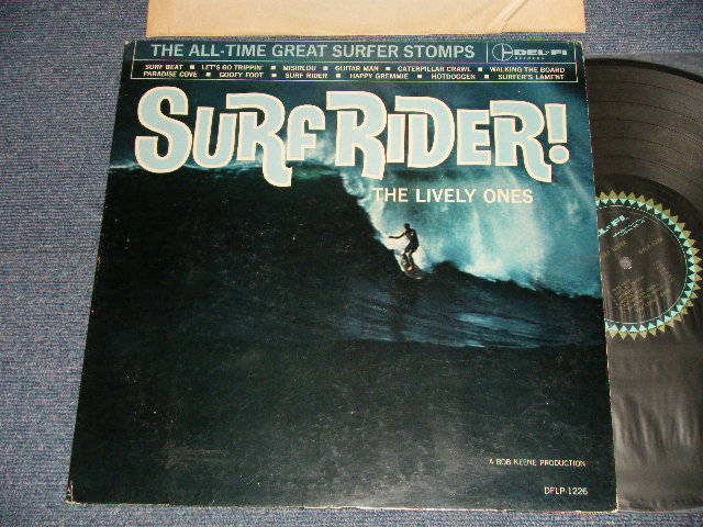 画像1: THE LIVELY ONES - SURF RIDER! (Ex++/Ex+) / 1963 US AMERICA ORIGINAL MONO LP 