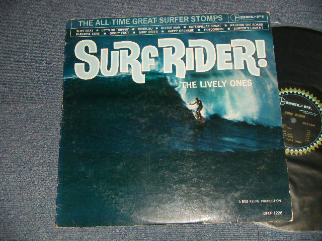 画像1: THE LIVELY ONES - SURF RIDER! (Ex+/POOR WARP) / 1963 US AMERICA ORIGINAL MONO LP 