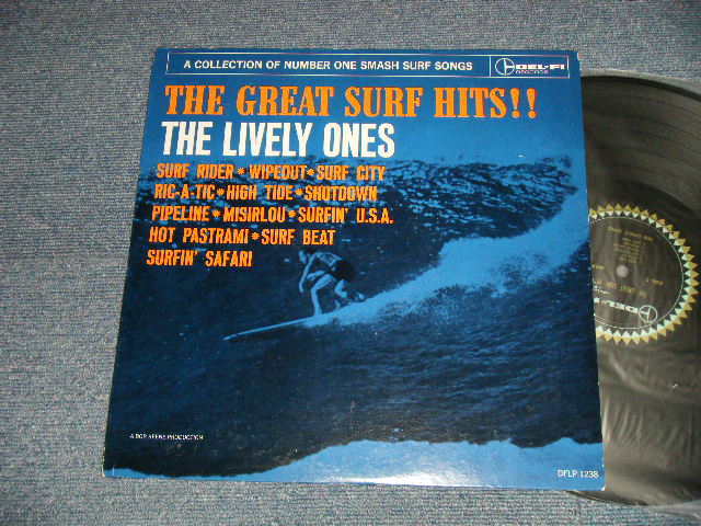 画像1: THE LIVELY ONES - THE GREAT SURF HITS!! (Ex++/MINT-, Ex++ Looks:Ex SEAMEDSP) / 1963 US AMERICA ORIGINAL MONO Used LP 