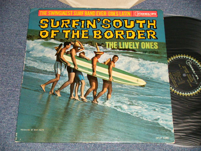 画像1: THE LIVELY ONES And Surf Mariachis  - SURFIN' SOUTH OF THE BORDER (Ex++/MINT- B-1,2:Ex++ EDSP) / 1963 US AMERICA ORIGINAL MONO Used LP 