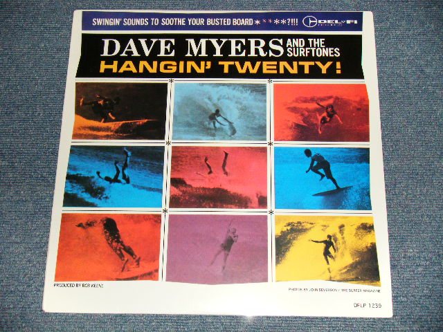 画像1: DAVE MYERS And The SURFTONES - HANGIN' TWENT! (SEALED) / 1996 US AMERICA REISSUE MONO  "BRAND NEW SEALED" LP 