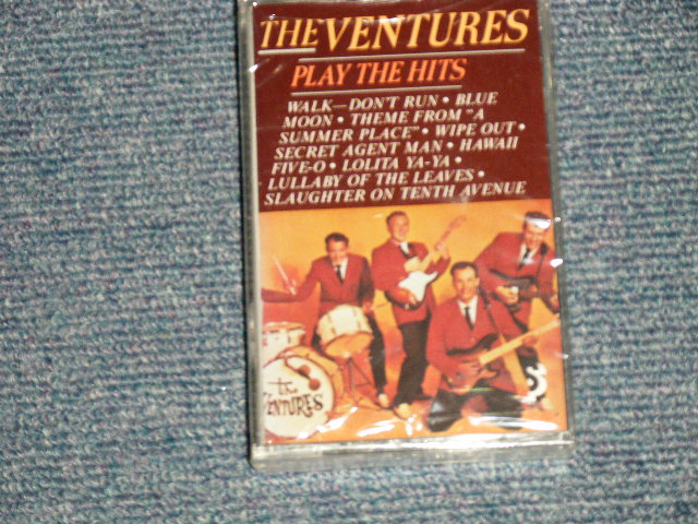 画像1: The VENTURES - PLAY THE HITS (SEALED,. CRACK) / 1984 US AMERICA "BRAND NEW SEALED" CASSETTE Tape  