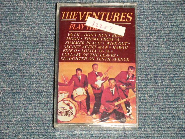 画像1: The VENTURES - PLAY THE HITS (SEALED,. STOFC) / 1984 US AMERICA "BRAND NEW SEALED" CASSETTE Tape  