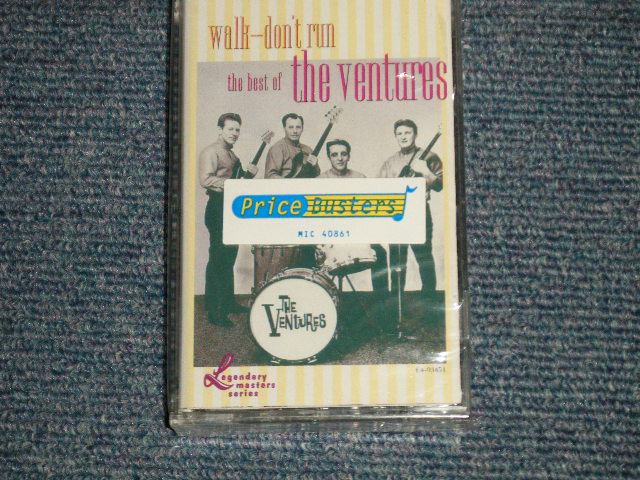 画像1: The VENTURES - WALK, DON'T RUN /THE BEST OF / LEGENDARY MASTERS SERIES  (SEALED) / 1990 US AMERICA ORIGINAL "BRAND NEW SEALED" CASSETTE Tape  