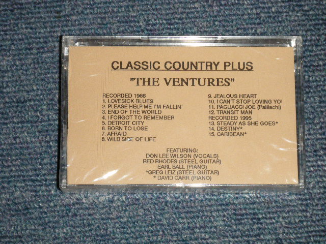 画像1: The VENTURES - CLASSIC COUNTRY PLUS (UK FAN CLUB Only) (SEALED) / 1996 US AMERICA? ORIGINAL "BRAND NEW SEALED" CASSETTE Tape  