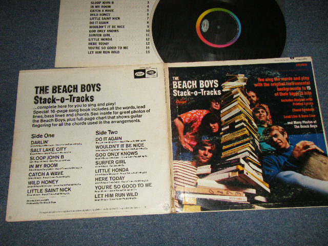 画像1: The BEACH BOYS - STACK-O-TRACKS : With BOOKLET (Matrix #A) DKAO-1-2893-A1 IA M  B) DKAO-2-2893-A1 #2  I A M ) (Ex+/Ex++) / 1968 US AMERICA ORIGINAL Used LP