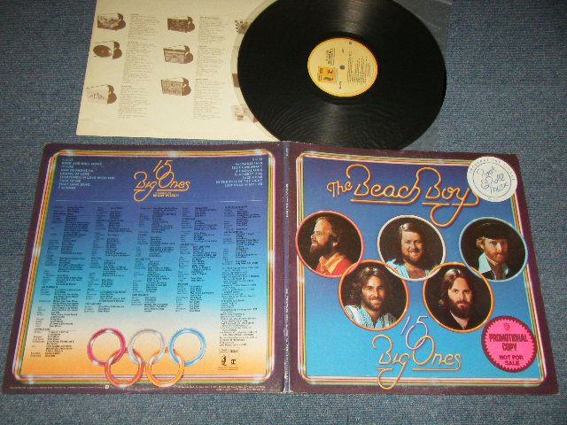 画像1: The BEACH BOYS - 15 BIG ONES (Matrix #A)MS-1-2251-SG SM LW2 CJ  ✲ B)MS-2-2251 LW3 SG SM LW3 CJ ) "L.A. Press" (Ex++/MINT) / 1976 US AMERICA ORIGINAL "PROMO" Used LP