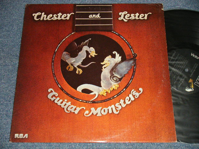 画像1: CHET ATKINS and LES PAUL - CHESTER and LESTER GUITAR MONSTERS (Ex++/MINT-)  / 1978 US AMERICA ORIGINAL "PROMO" 1st Press Record Used LP