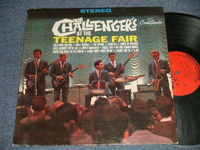 画像1: THE CHALLENGERS - AT THE TEENAGE FAIR (Ex++/Ex+++ B-4:Ex+) / 1964 US AMERICA ORIGINAL STEREO Used LP 