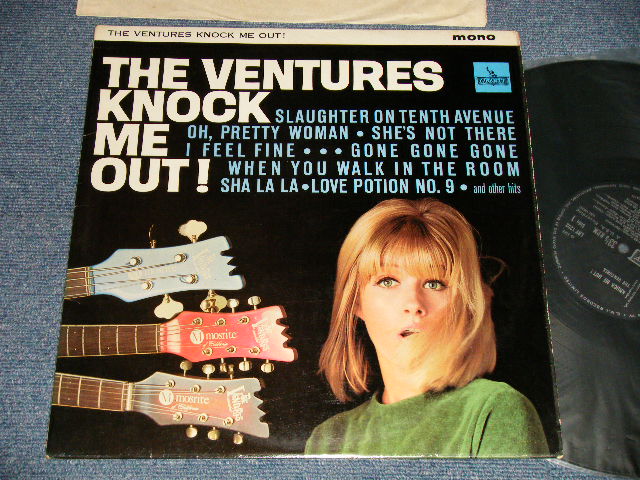 画像1: THE VENTURES - KNOCK ME OUT (NONE "TOMORROW'S LOVE" Version) (Ex+++. Ex++/Ex+++) / 1965 UK ENGLAND ORIGINAL "Large MONO credit" Used LP 