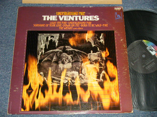 画像1: THE VENTURES - UNDERGROUND FIRE (Ex/Ex+++, Ex++ Looks:Ex EDSP / 1969 US AMERICA ORIGINAL Used LP