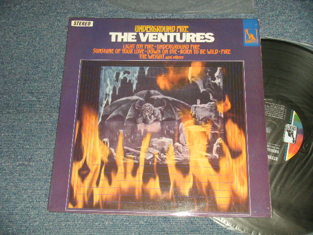 画像1: THE VENTURES - UNDERGROUND FIRE (Ex+++/Ex++ Looks:Ex+++-) / 1969 AUSTRALIA ORIGINAL Used LP