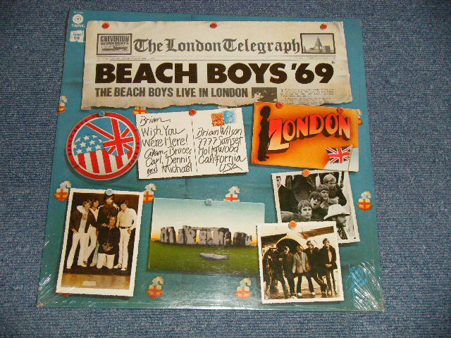画像1: The BEACH BOYS - '69 LIVE IN LONDON (SEALED) / 1976 US AMERICA ORIGINAL "BRAND NEW SEALED" LP