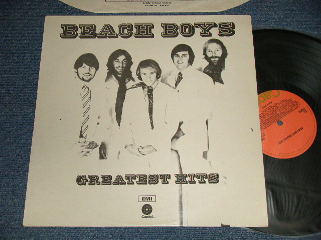 画像1: The BEACH BOYS - GREATEST HITS (Ex++/MINT-) / 1972 Version UK ENGLAND 2nd Press "ORANGE Label" STEREO Used LP