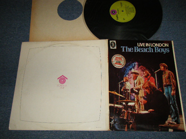 画像1: The BEACH BOYS - LIVE IN LONDON (Ex++/MINT-) / 970 HOLLAND/Netherlands ORIGINAL 1st Press"LIME GREEN Label" Used LP