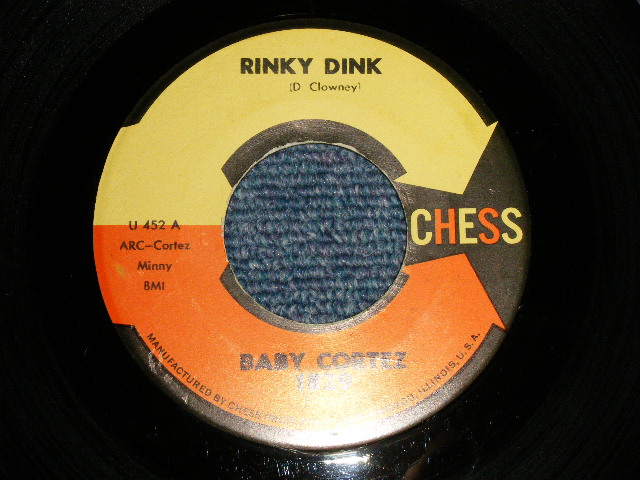 画像1: (DAVE) BABY CORTET - A)RINKY DINK   B)GETTING RIGHT (Ex++/Ex++) / 1962 US AMERICA ORIGINAL Used 7" Single