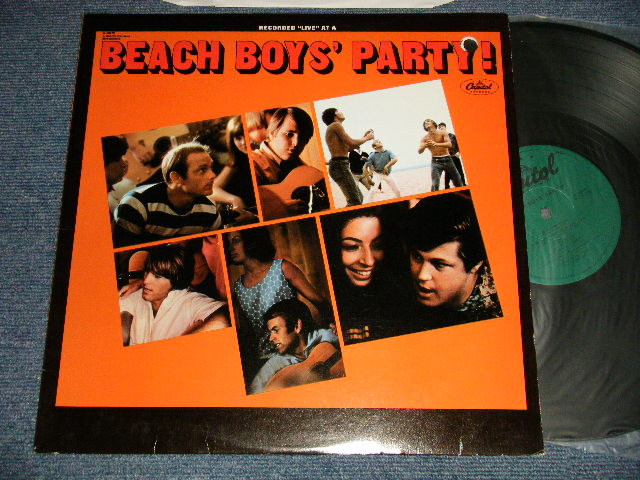 画像1: The BEACH BOYS - BEACH BOYS' PARTY! (MINT-/MINT- BB for PROMO) / 1981 Version US AMERICA REISSUE "GREEN Label"”FULL TRACKSＶersion"  Used LP