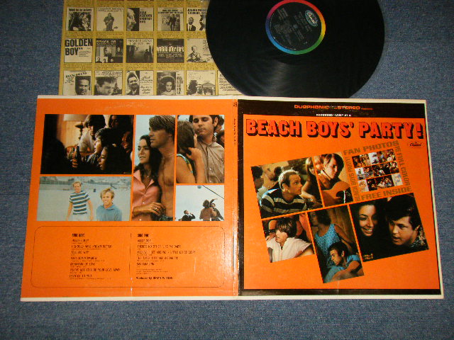 画像1: The BEACH BOYS - BEACH BOYS' PARTY! (Matrix #A)DMAS-1-2398-B-8 3 * B)DMAS-2-2398-B-8 3 *) "CALIFORNIA Press" (Ex++/Ex++) / 1965 US AMERICA ORIGINAL 1st Press "BLACKWith RAINBOW Label" STEREO Used LP
