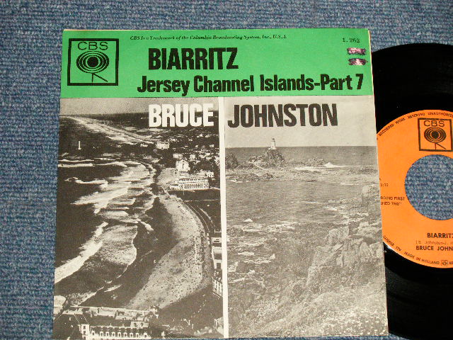 画像1: BRUCE JOHNSTON - A)BIARRITZ  B)I JERSEY CHANNEL IS LANDS-Part 7 (Ex++/Ex+++) / 1963 HOLLAND ORIGINAL Used 7" Single with Picture Sleeve