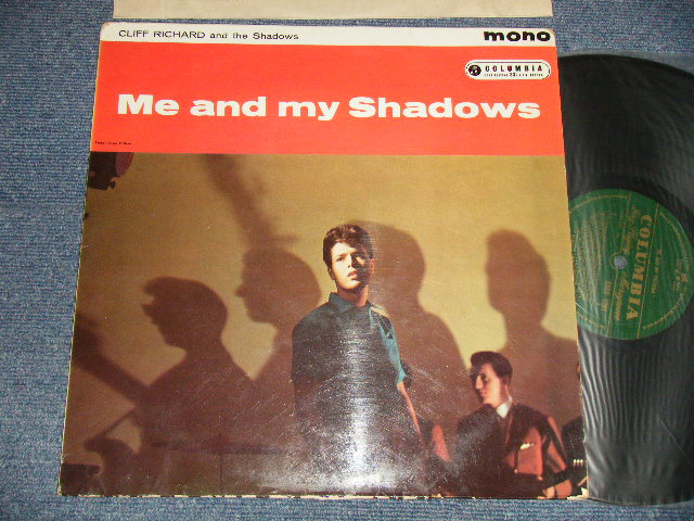 画像1: CLIFF RICHARD & THE SHADOWS  - ME AND MY SHADOWS  (Ex+/Ex+++)  / 1960  UK ENGLAND ORIGINAL 1st Press "GREEN With GOLD Text Label" Used  MONO LP 