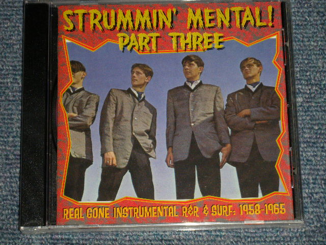 画像1: V.A. OMNIBUS - STRUMMIN' MENTAL! PART THREE : Real Gone Instrumental R&R & Surf: 1958-1965  (Sealed)  /  GERMANY GERMAN ORIGINAL "BRAND NEW SEALED" CD 