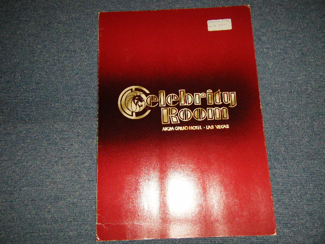 画像1: The BEACH BOYS - "CELEBRITY ROOM" MGM GRAND HOTEL in LAS VEGAS TOUR MENU / 1982 US AMERICA ORIGINAL Used TOUR SHEET/MENU