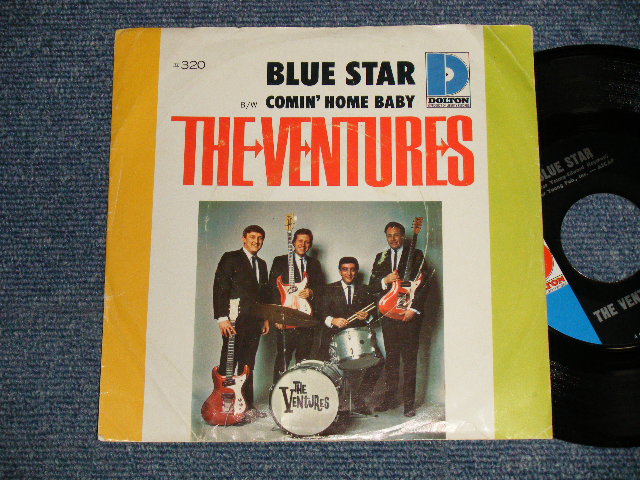 画像1: THE VENTURES - A)BLUE STAR  B)COMIN' HOME BABY (Ex++/MINT-) / 1966 US AMERICA ORIGINAL " with PICTURE SLEEVE" "D Mark Label" Used 7" Single