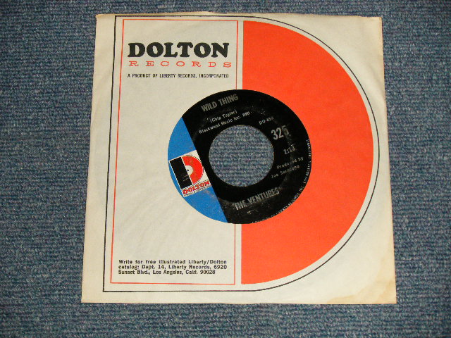 画像1: THE VENTURES - A)WILD THING  B)PENETRATION (MINT-/MINT- / 1966 US AMERICA ORIGINAL "D Mark Label" Used 7" Single