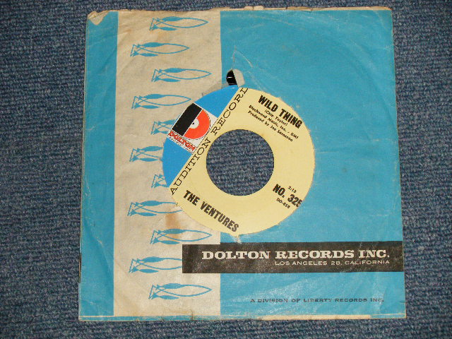 画像1: THE VENTURES - A)WILD THING  B)PENETRATION (MINT/MINT) / 1966 US AMERICA ORIGINAL "Audition label Promo" "D Mark Label" Used 7" Single