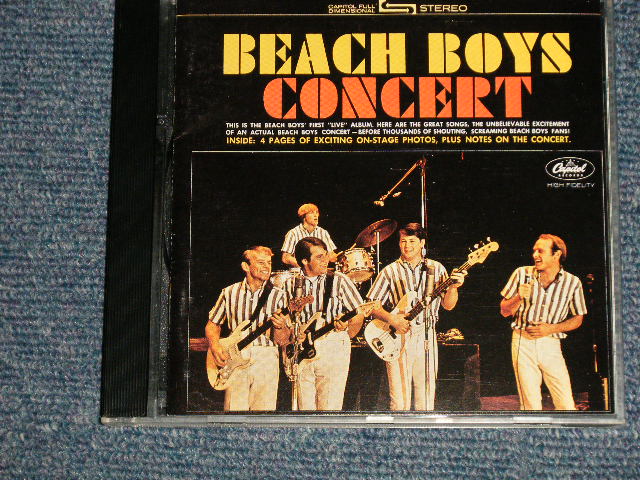 画像1: THE BEACH BOYS - Beach Boys Concert & Live In London (2 in 1  +BONUS TRACKS) (NEW) / 1990 UK ENGLAND + EUROPEUsed  CD 