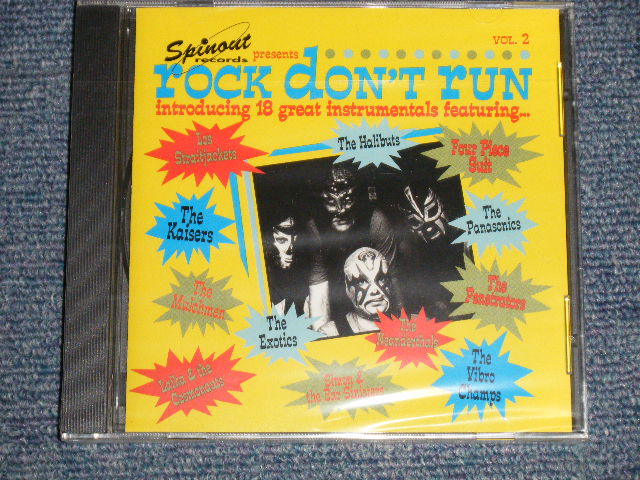 画像1: V.A. VARIOUS - ROCK DON'T RUN VOL.2.(SEALED) / 1996 US AMERICA ORIGINAL "BRAND NEW SEALED" CD