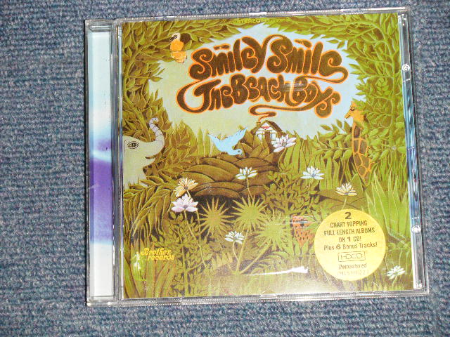 画像1: THE BEACH BOYS - Smiley Smile / Wild Honey (2 in 1  +BONUS TRACKS) (NEW) / 2001 UK ENGLAND + EUROPE "BRAND NEW"Used  CD 