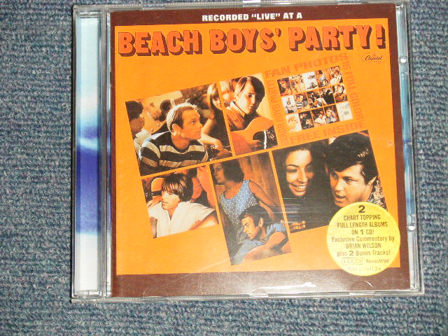画像1: THE BEACH BOYS - PARTY! + STACK-O-TRACKS (2 in 1  +BONUS TRACKS) (NEW) / 2001 UK ENGLAND + EUROPE "BRAND NEW"Used  CD 